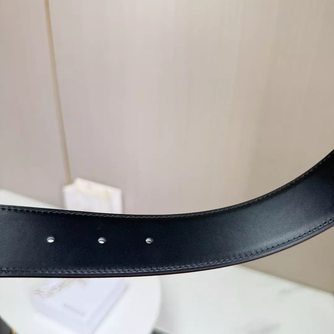 베르사체 메두사 버클 남녀공용 가죽 벨트 상세 이미지 8