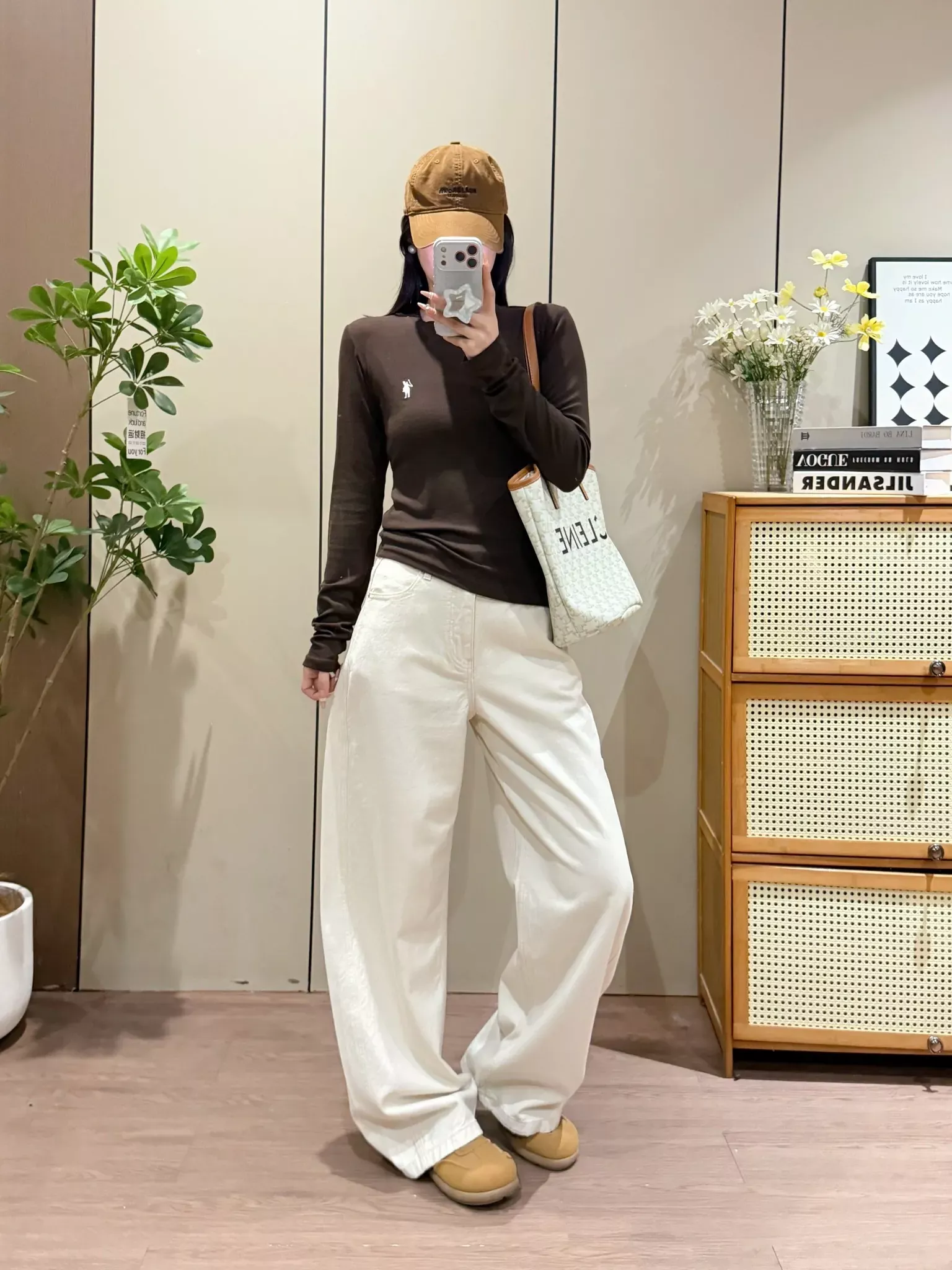 랄프로렌 전마 자수 슬림핏 여성용 긴소매 티셔츠 상세 이미지 53