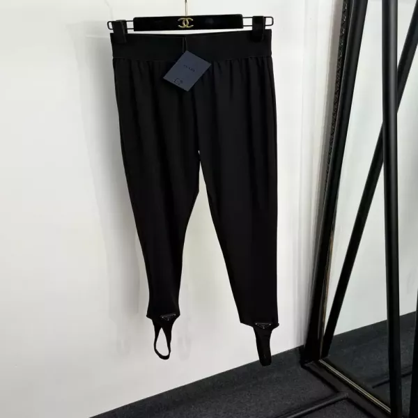 프라다 삼각 로고 밴딩 여성용 레깅스