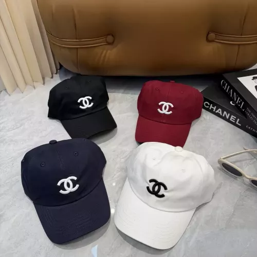 샤넬 자수 로고 심플 볼캡