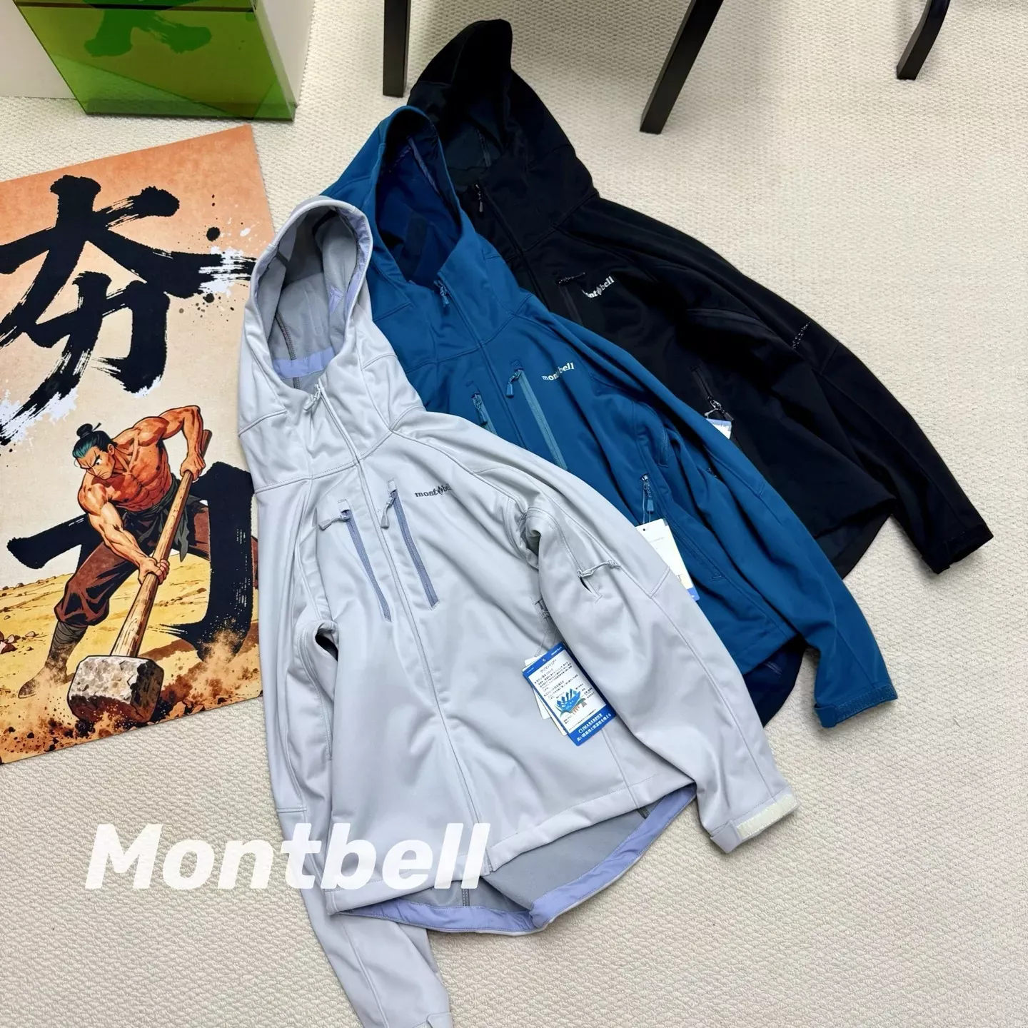 몽벨 소프트쉘 방풍 후드 여성용 후드 재킷 상세 이미지 44