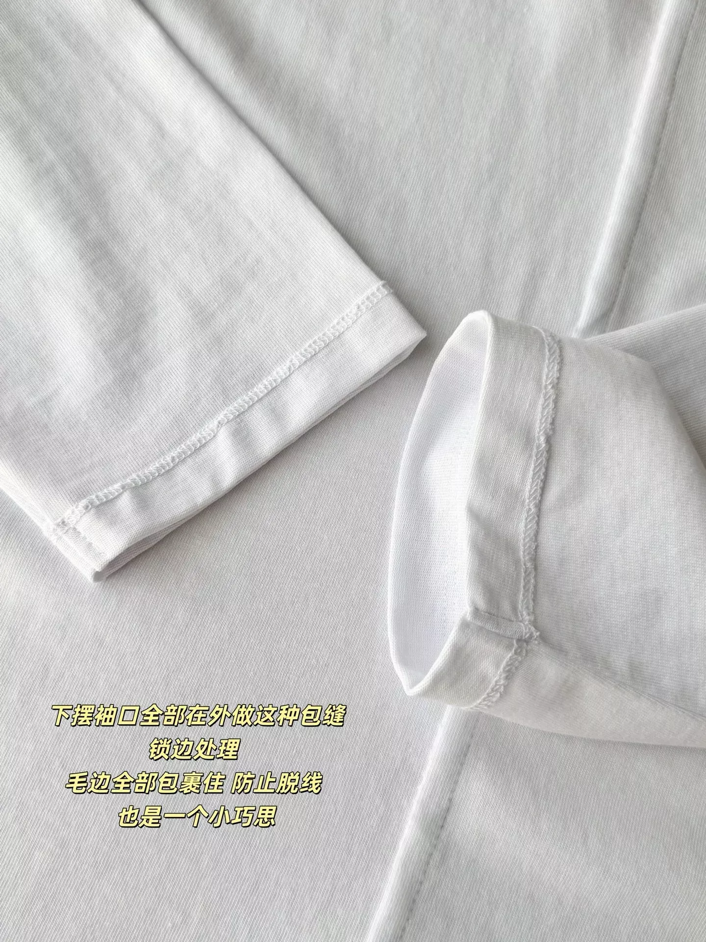 마뗑킴 해체 절개 언밸런스 여성용 긴소매 티셔츠 상세 이미지 35