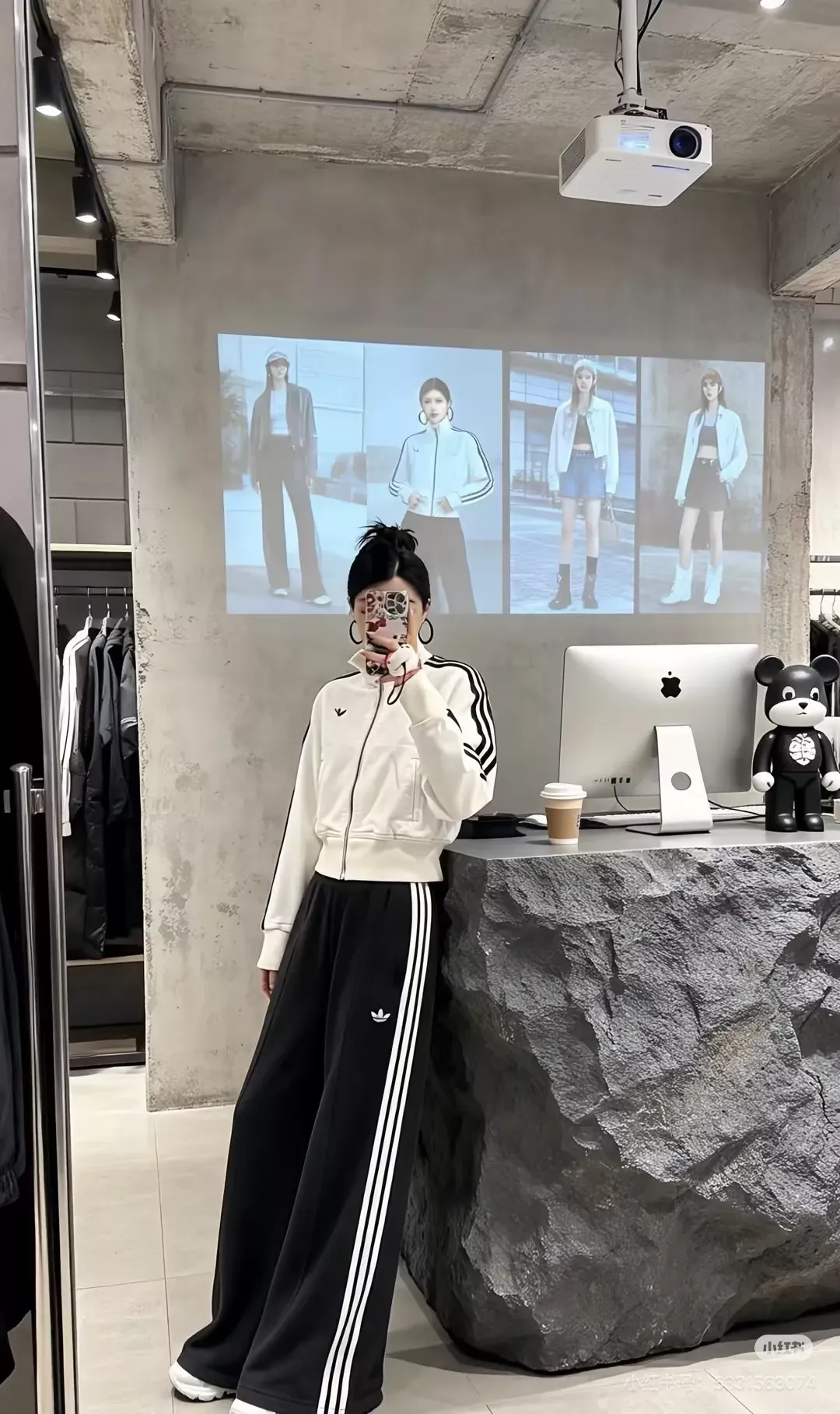 아디다스 워싱 자수 집업 여성용 집업 재킷 상세 이미지 17