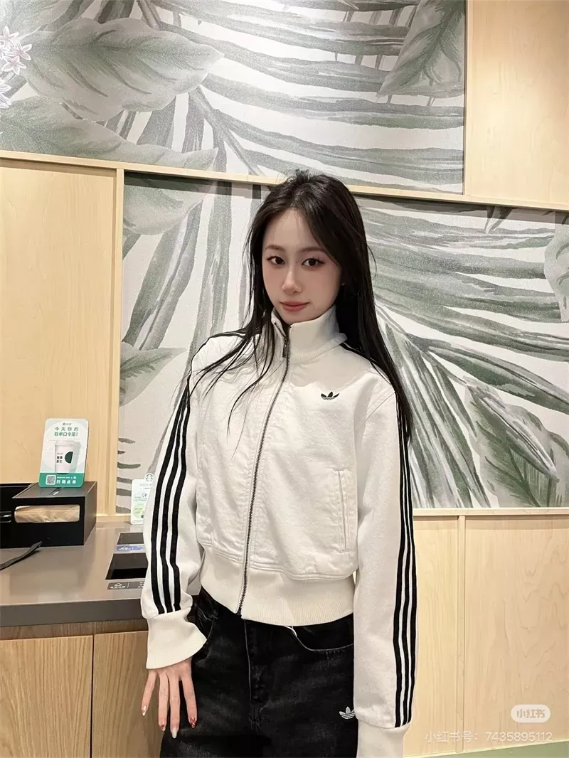 아디다스 워싱 자수 집업 여성용 집업 재킷 상세 이미지 20