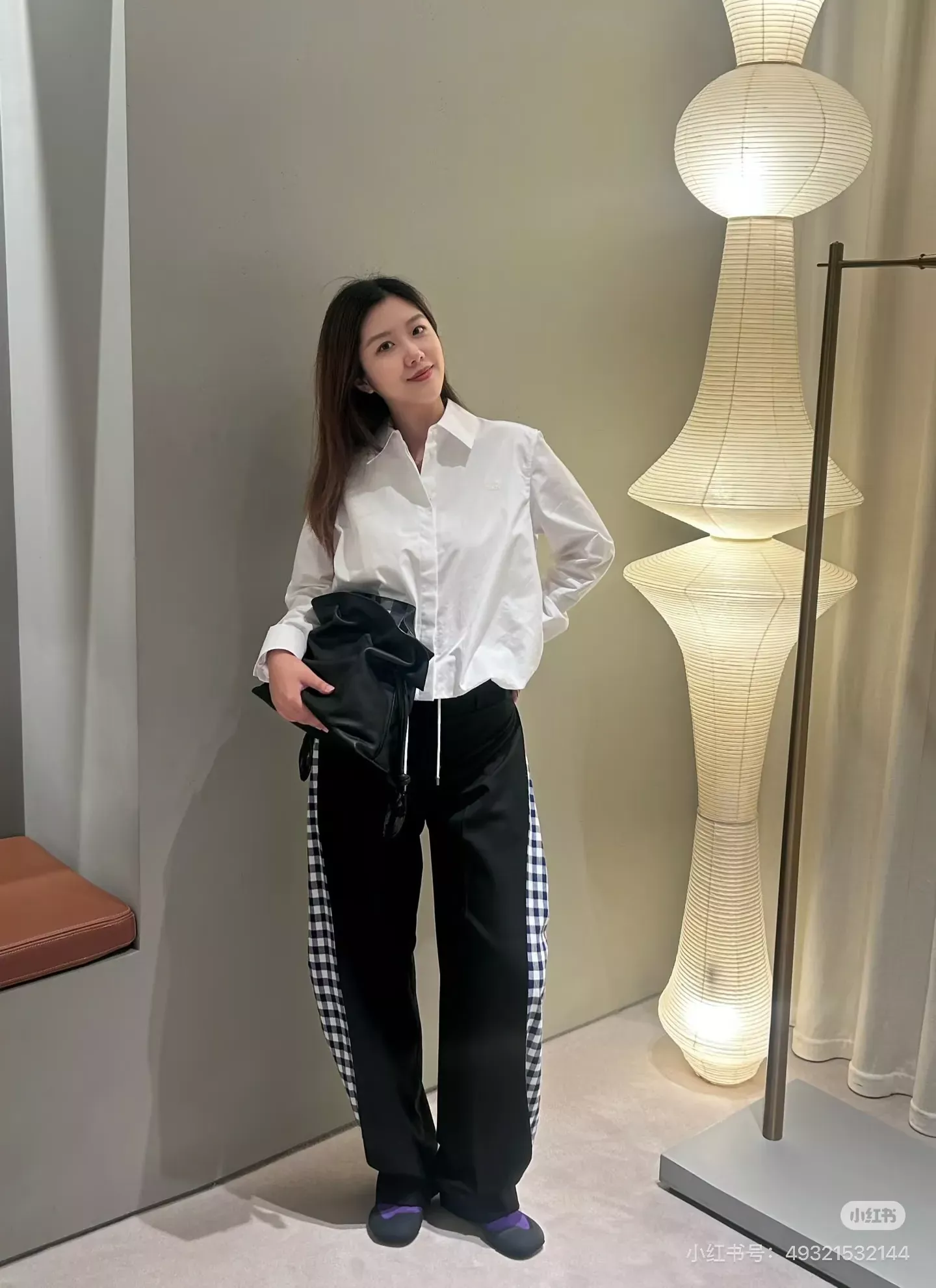 로에베 드로스트링 크롭 여성용 긴소매 셔츠 상세 이미지 21