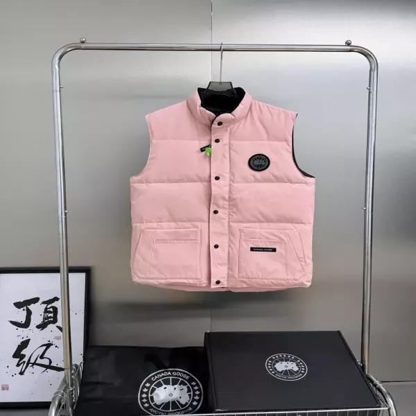 캐나다구스 방수 화이트덕다운 남녀공용 패딩 조끼