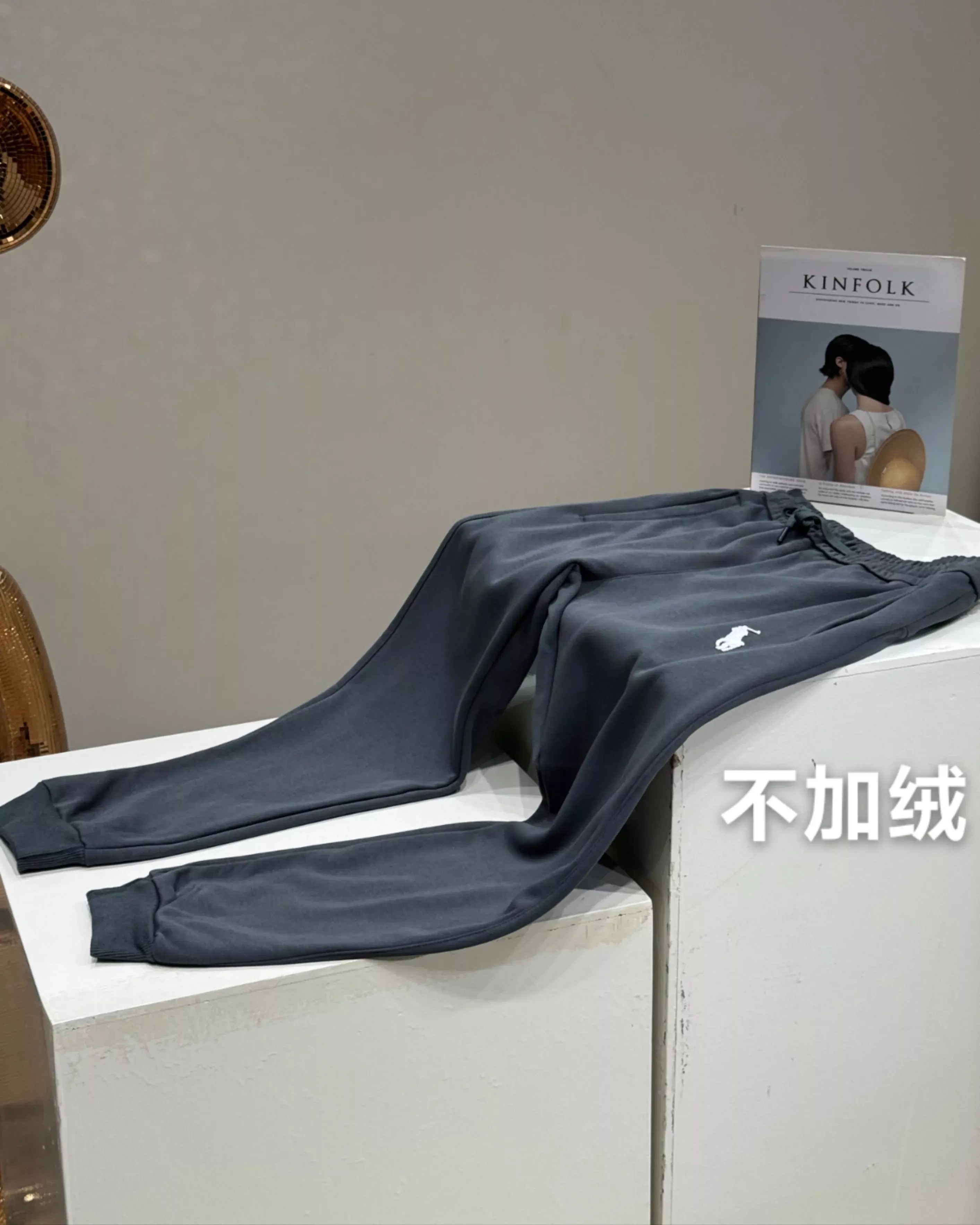 랄프로렌 자수 로고 조거 남녀공용 트레이닝 팬츠 상세 이미지 13