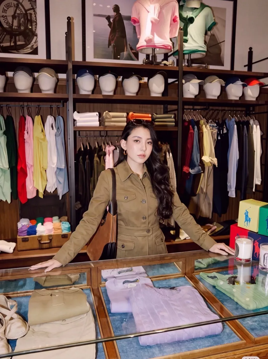 랄프로렌 헌팅 스타일 포켓 여성용 버튼 재킷 상세 이미지 27