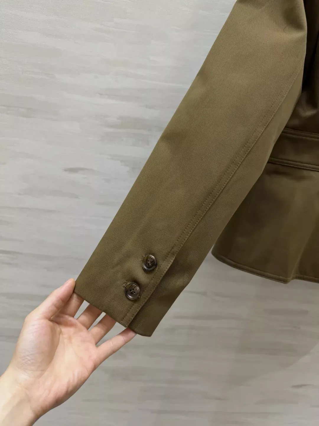 랄프로렌 헌팅 스타일 포켓 여성용 버튼 재킷 상세 이미지 4