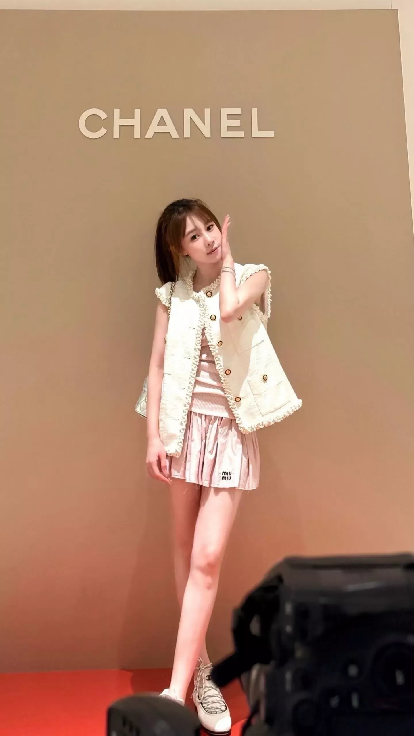 샤넬 트위드 버튼 여성용 버튼 조끼 상세 이미지 61