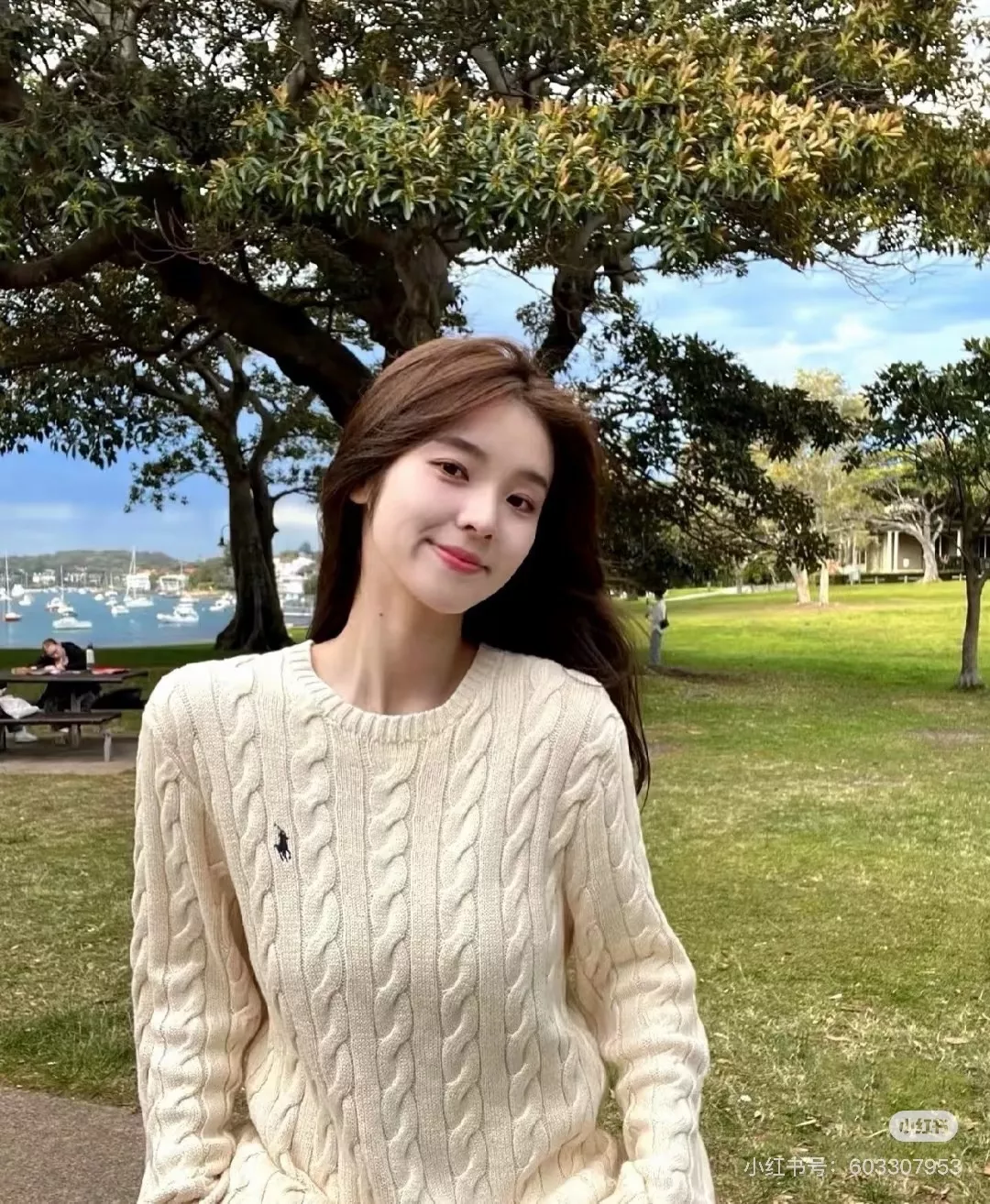 랄프로렌 케이블 자수 남녀공용 긴소매 니트 상세 이미지 53