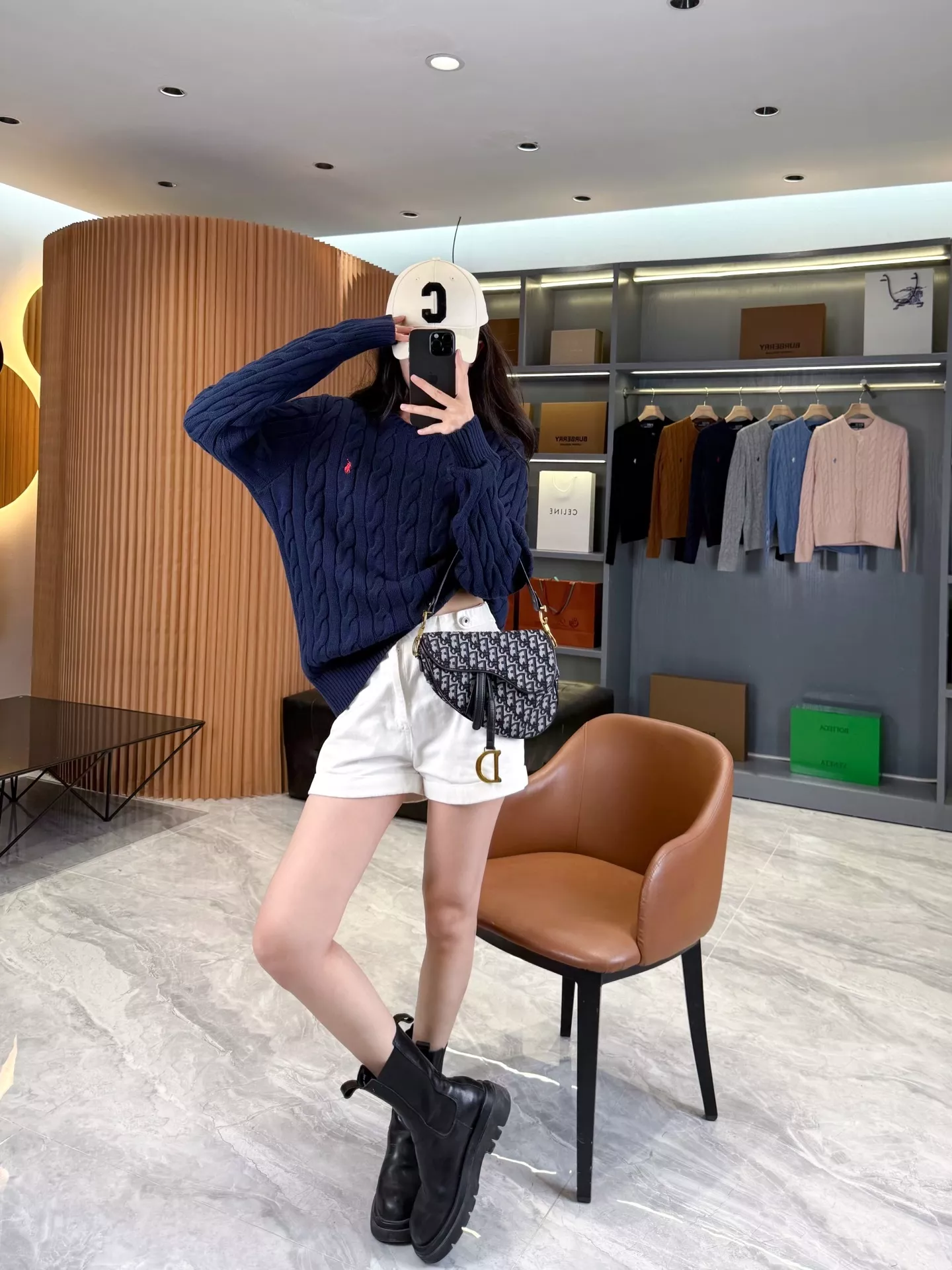 랄프로렌 케이블 자수 남녀공용 긴소매 니트 상세 이미지 81