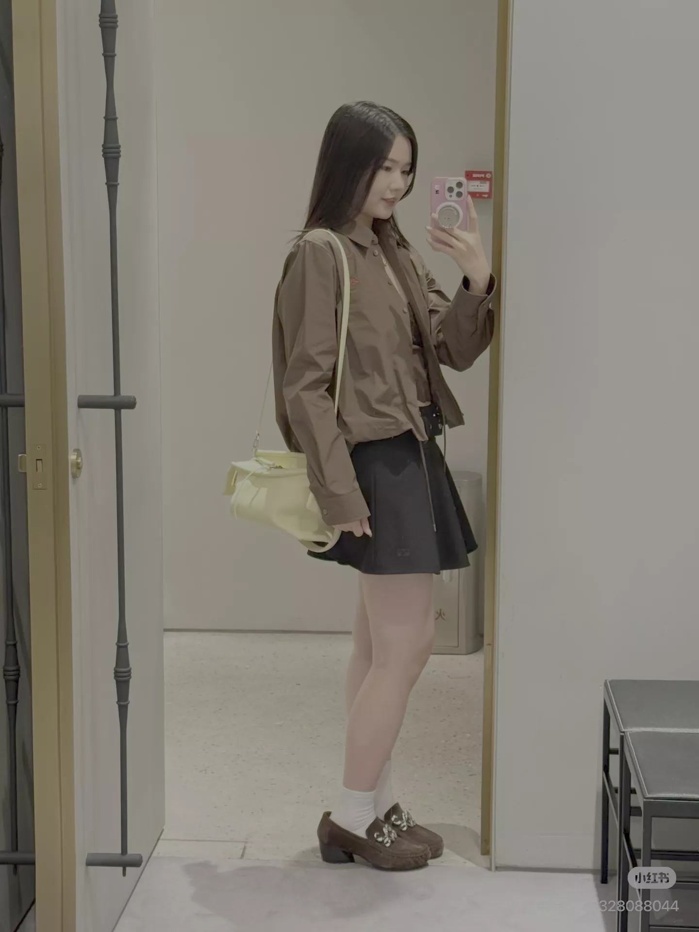 로에베 크롭 스트링 카라 여성용 긴소매 셔츠 상세 이미지 32