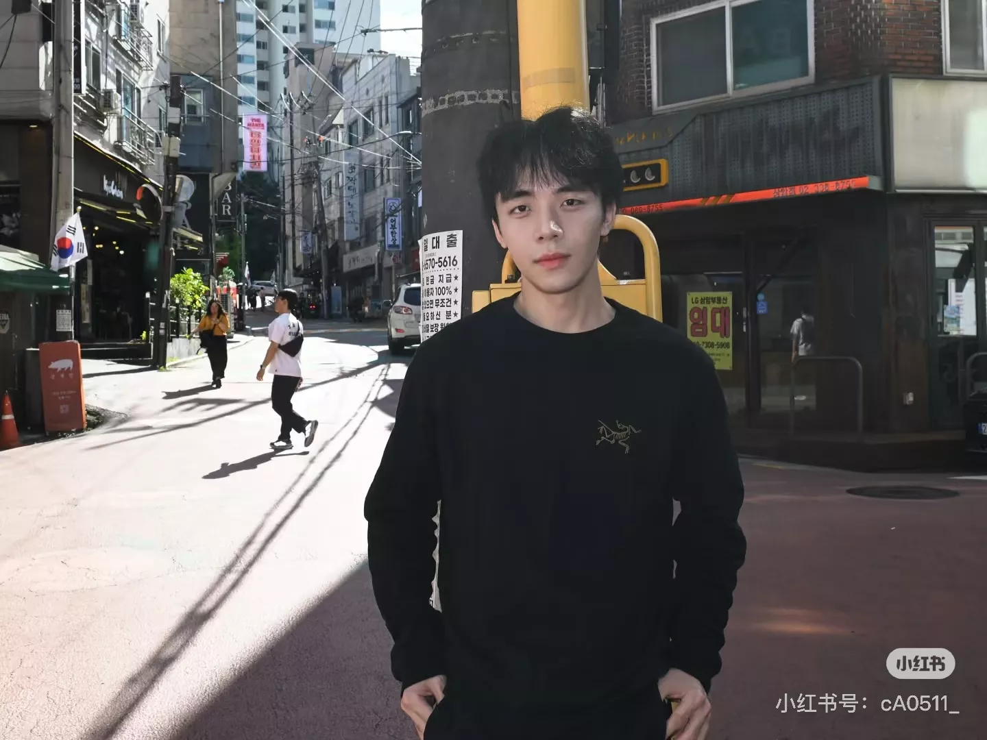 아크테릭스 코튼 베이직 라운드 남녀공용 긴소매 티셔츠 상세 이미지 35
