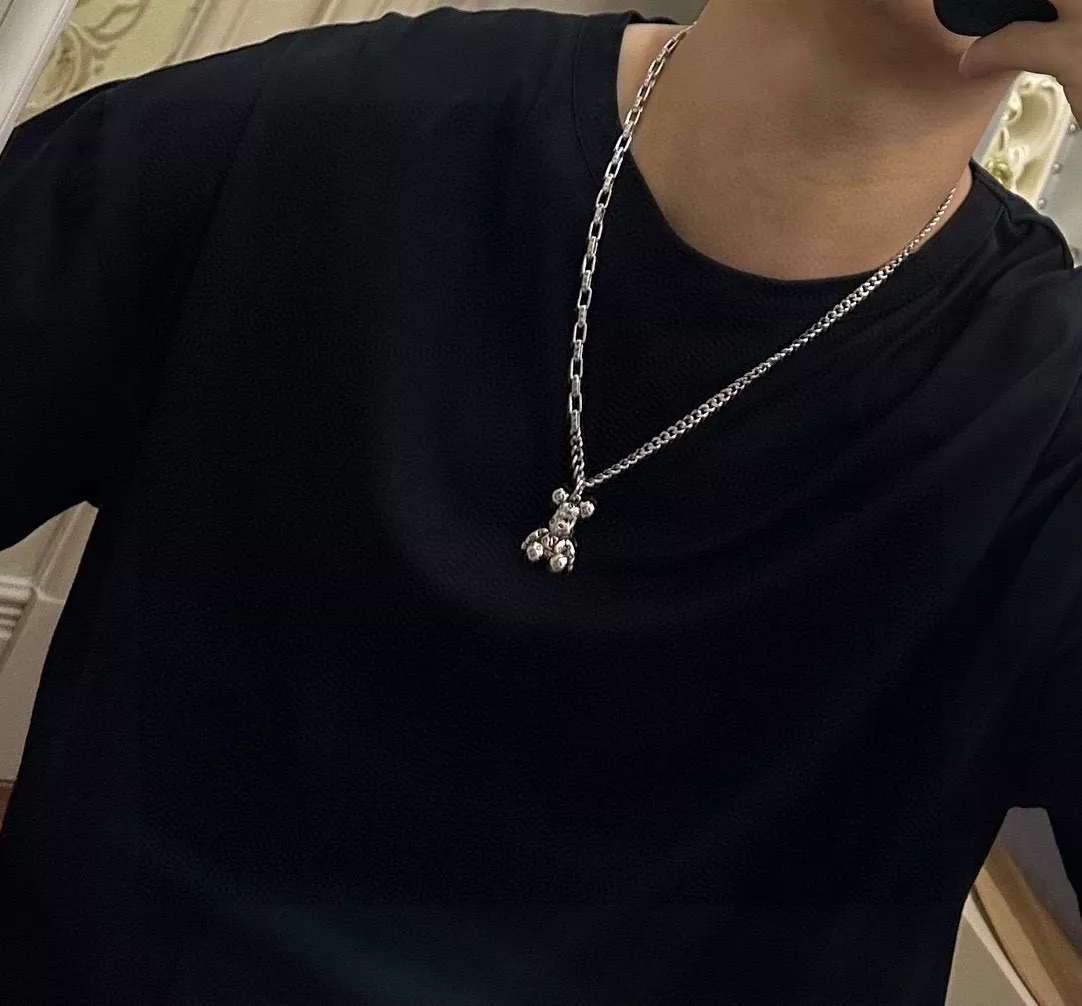 루이비통 빈티지 체인 롱 목걸이 상세 이미지 4