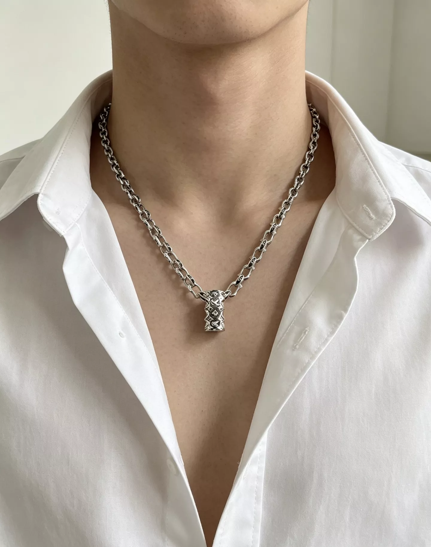 루이비통 빈티지 체인 롱 목걸이 상세 이미지 9