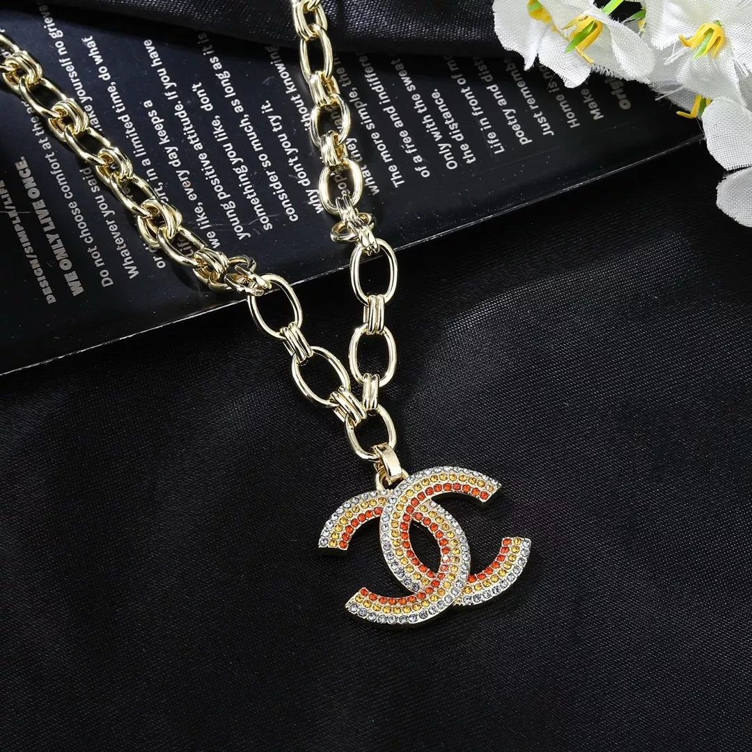샤넬 레인보우 펜던트 체인 목걸이 상세 이미지 5