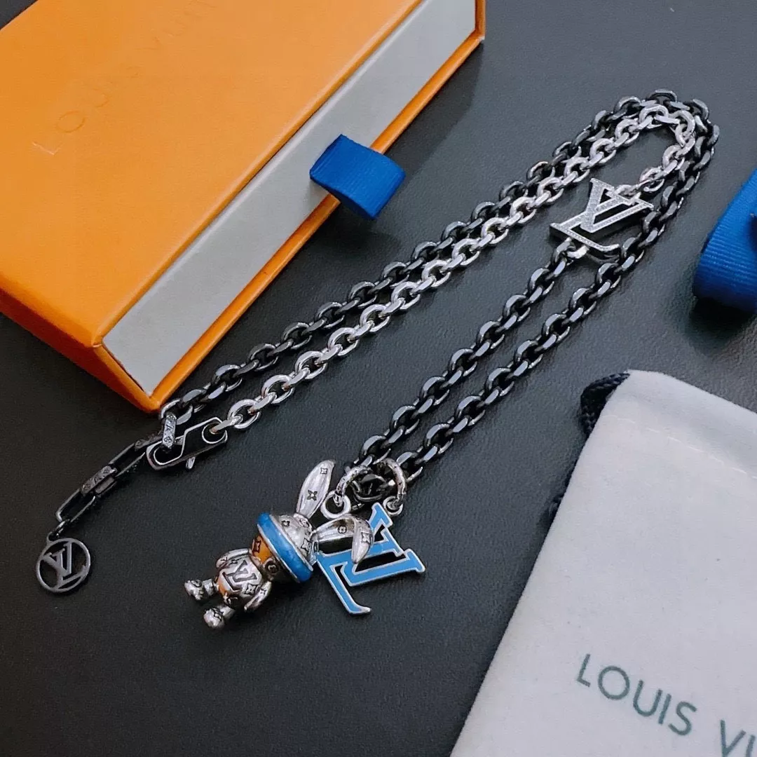 루이비통 빈티지 체인 펜던트 목걸이 상세 이미지 8