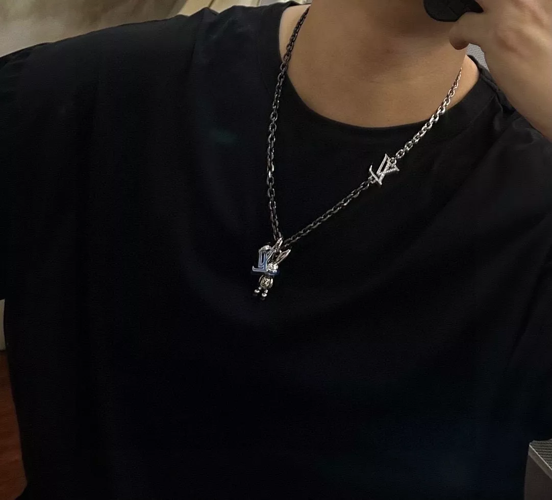 루이비통 빈티지 체인 펜던트 목걸이 상세 이미지 9