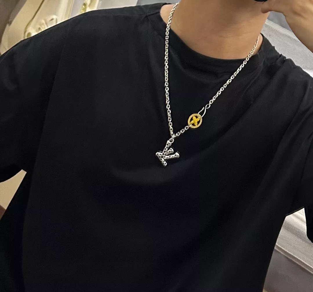 루이비통 빈티지 체인 펜던트 목걸이 상세 이미지 6