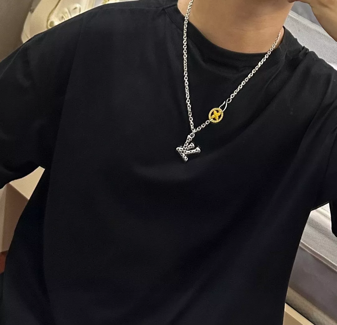 루이비통 빈티지 체인 펜던트 목걸이 상세 이미지 8