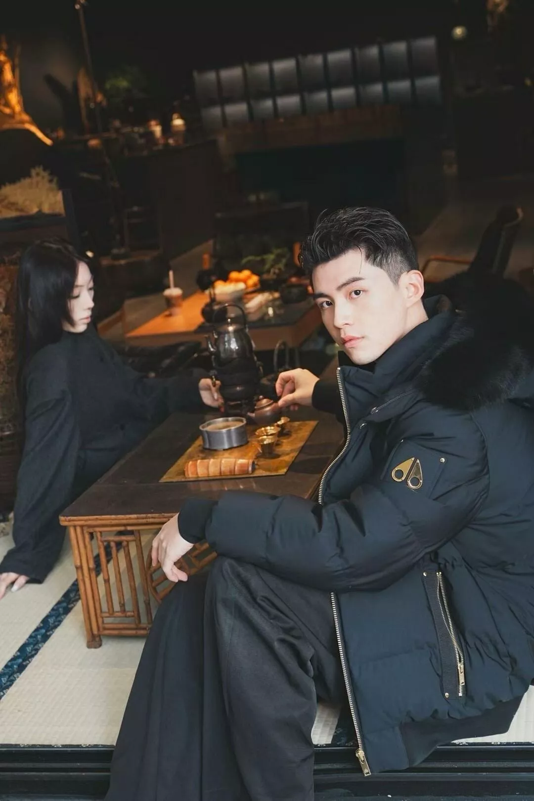 무스너클 두툼한 봄버 스타일 남녀공용 쇼트 패딩 상세 이미지 26
