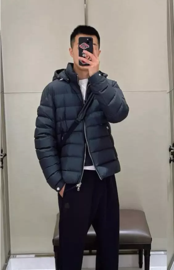 몽클레어 후드 쇼트 패딩 남녀공용 쇼트 패딩 상세 이미지 55