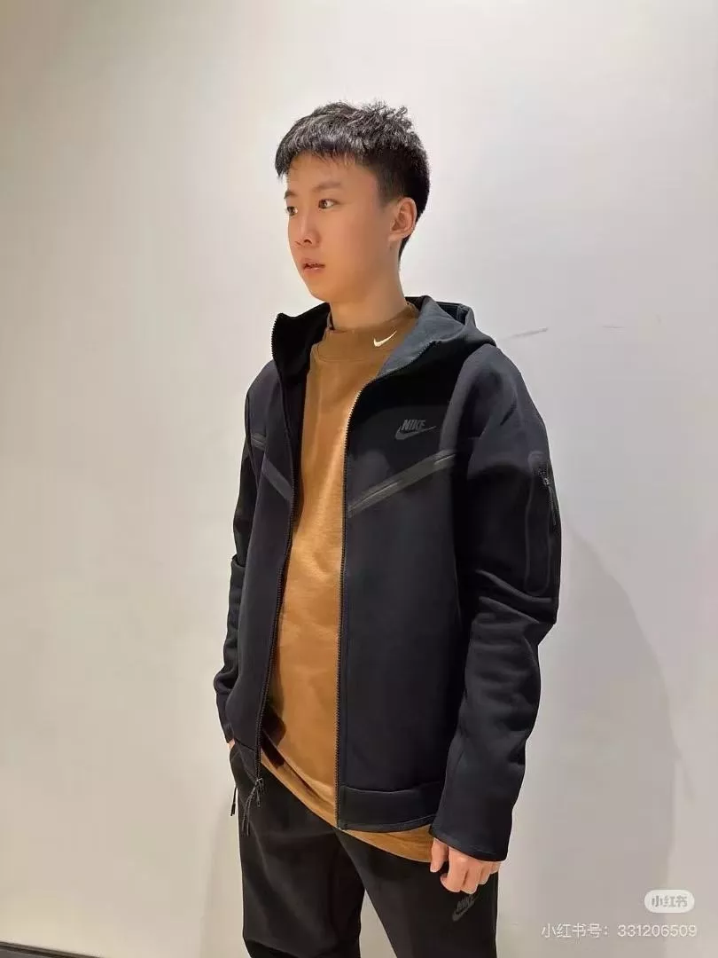 나이키 테크 플리스 집업 남녀공용 후드 재킷 상세 이미지 13