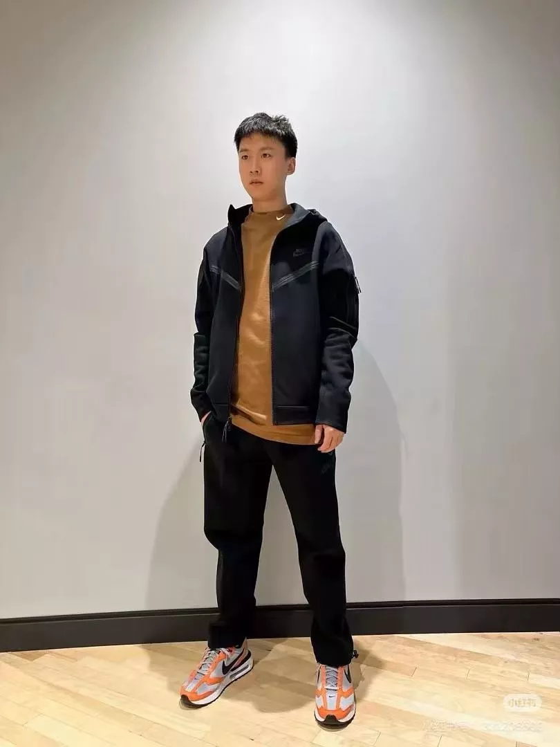 나이키 테크 플리스 집업 남녀공용 후드 재킷 상세 이미지 15