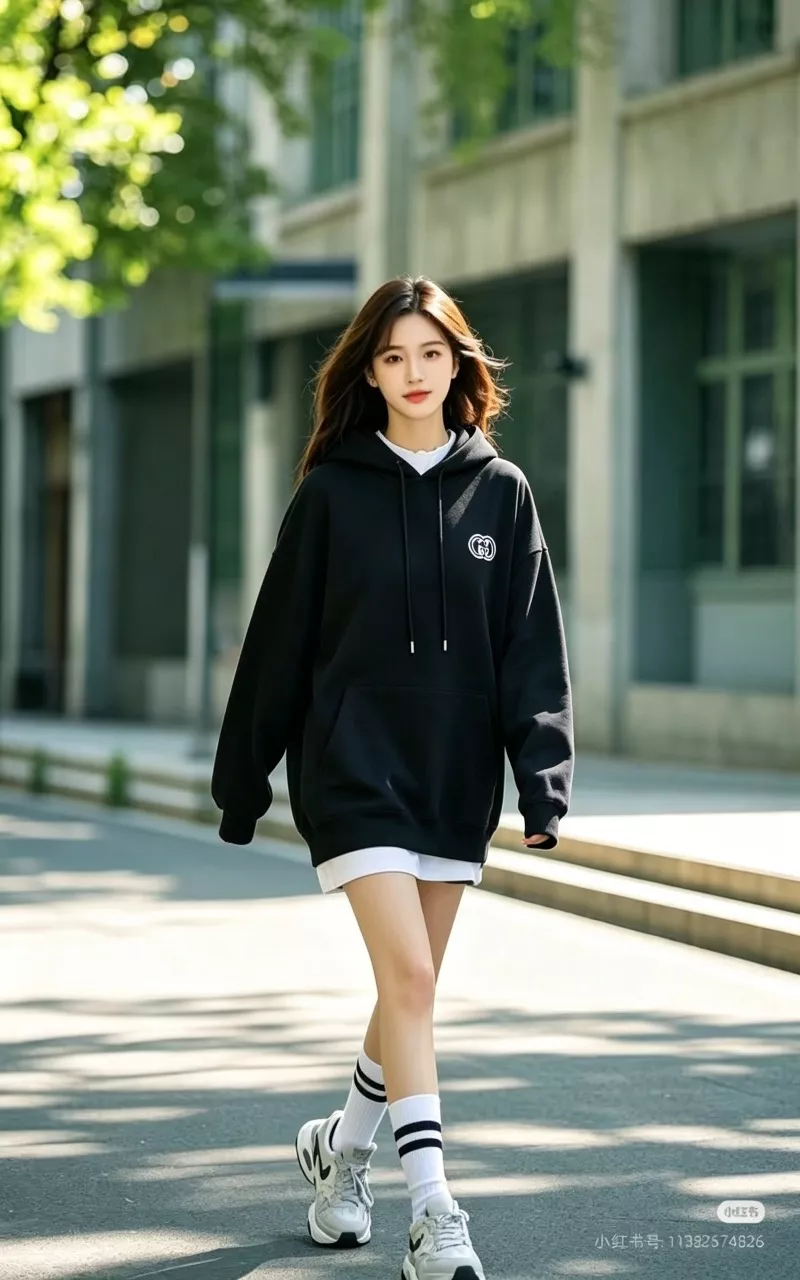 구찌 입체 자수 루즈핏 남녀공용 후드 티셔츠 상세 이미지 13