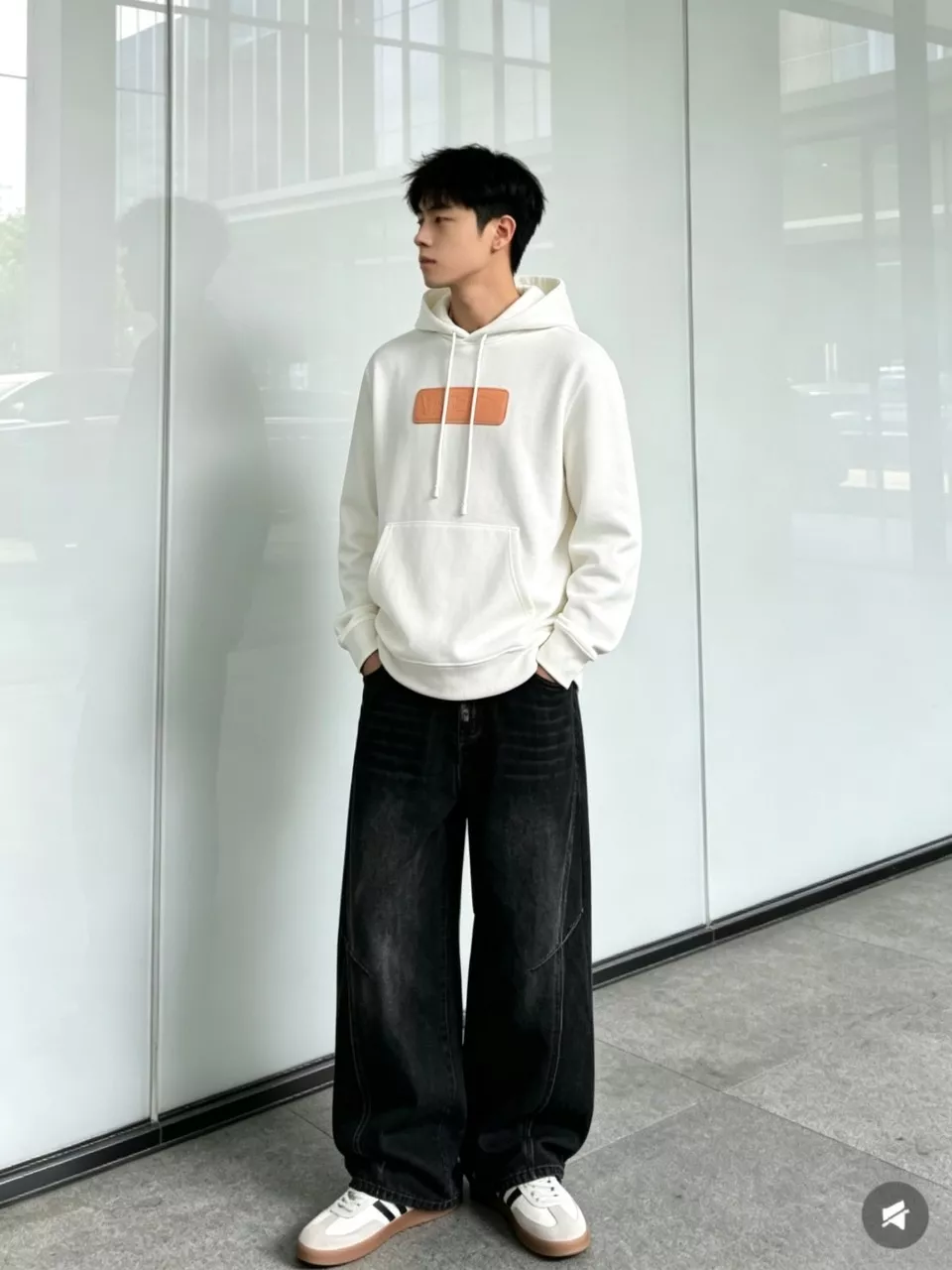 루이비통 엠보 패치 코튼 남녀공용 후드 티셔츠 상세 이미지 18