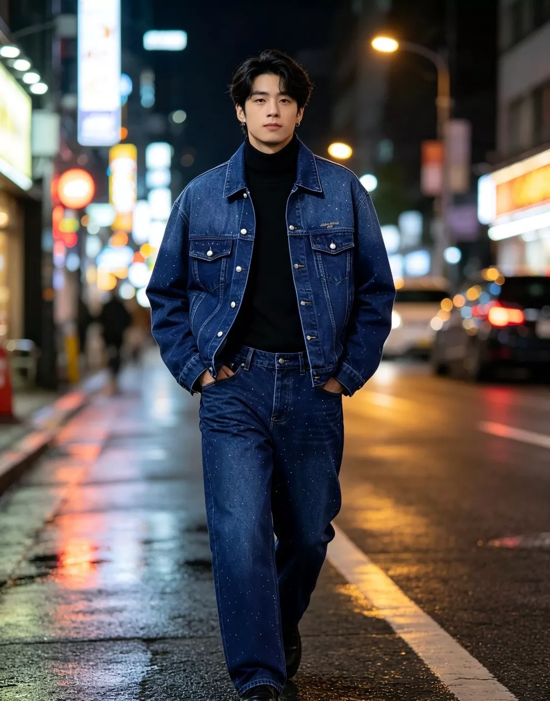 루이비통 워싱 모노그램 데님 남녀공용 데님 재킷 상세 이미지 12