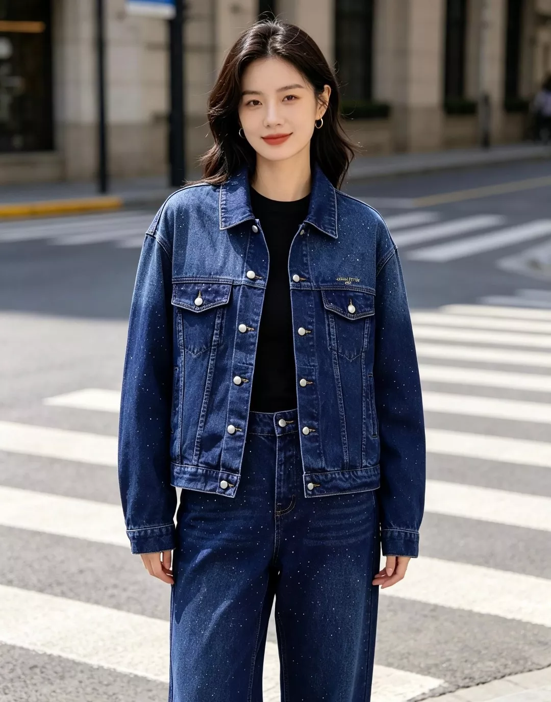 루이비통 워싱 모노그램 데님 남녀공용 데님 재킷 상세 이미지 13