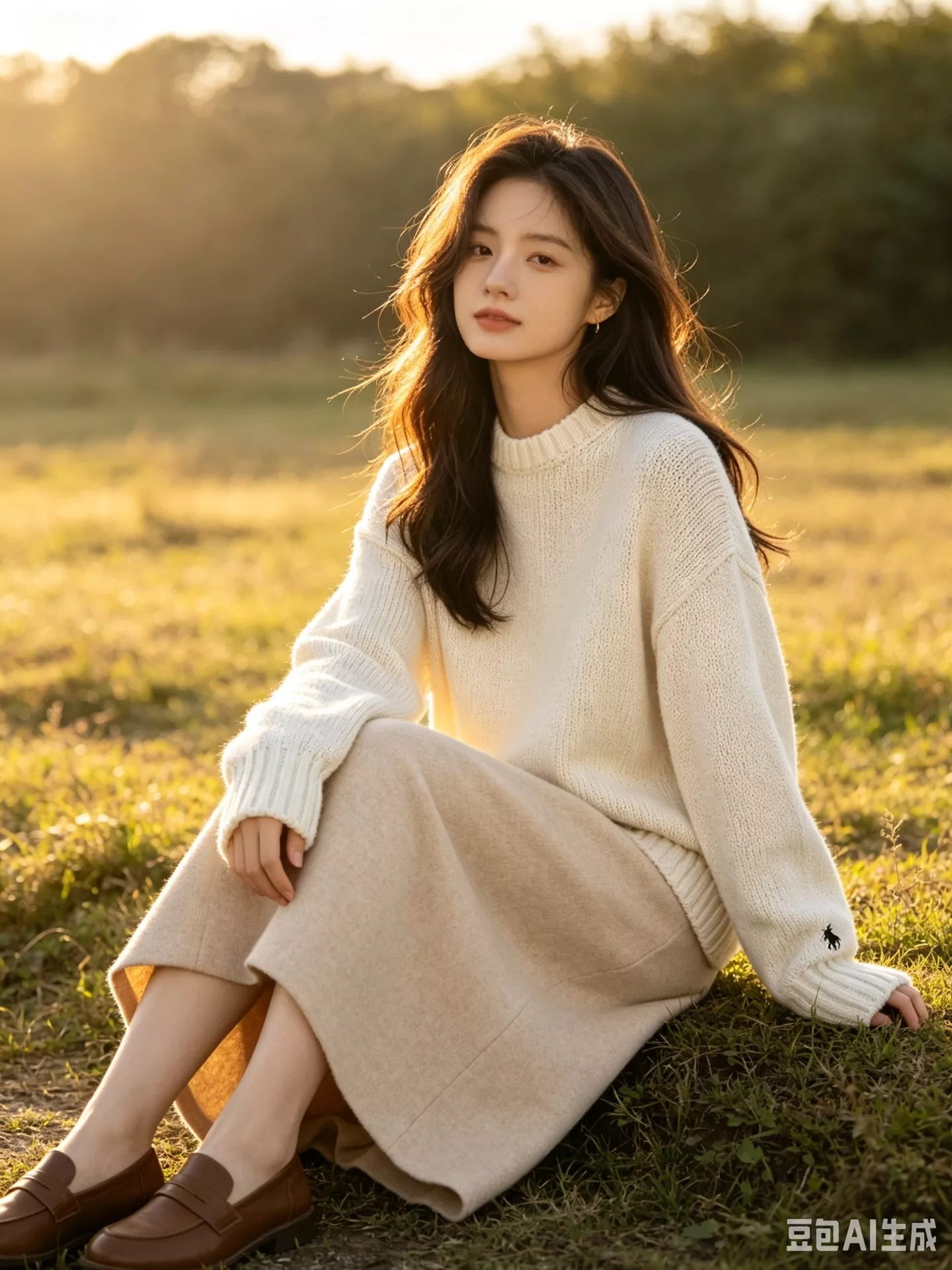 랄프로렌 코튼 자수 라운드 남녀공용 긴소매 니트 상세 이미지 16