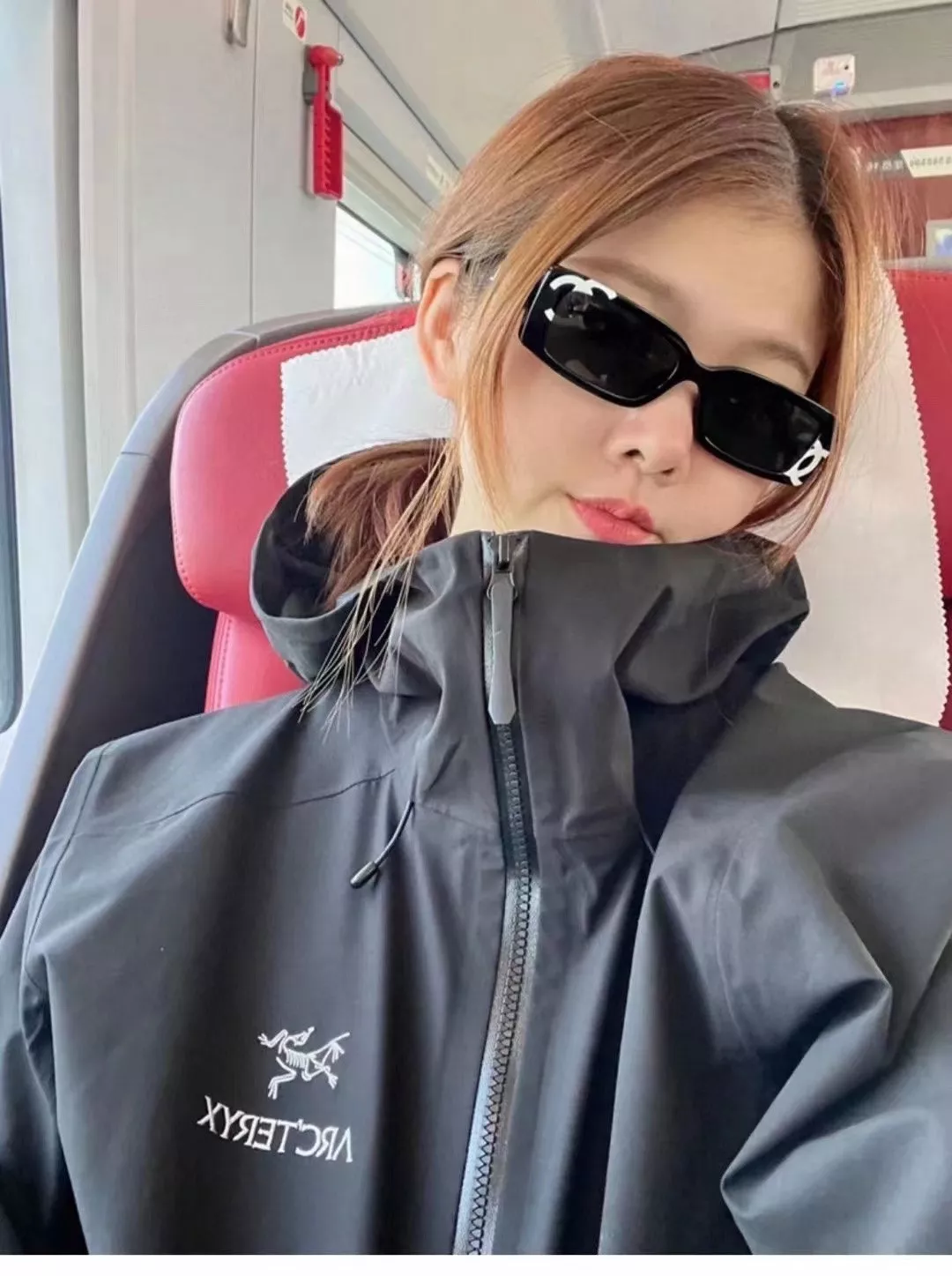 샤넬 블랙 아세테이트 선글라스 스퀘어 프레임 상세 이미지 18