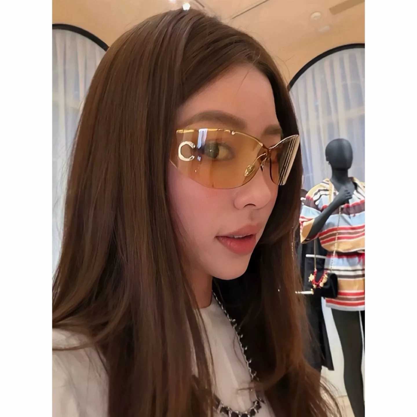 샤넬 무테 일체형 쉴드 프레임 상세 이미지 32