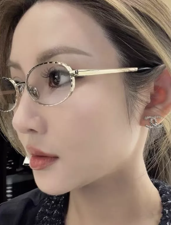 샤넬 타원형 메탈 오벌 프레임 상세 이미지 48