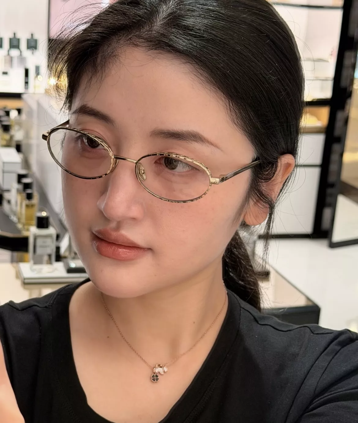 샤넬 타원형 메탈 오벌 프레임 상세 이미지 56