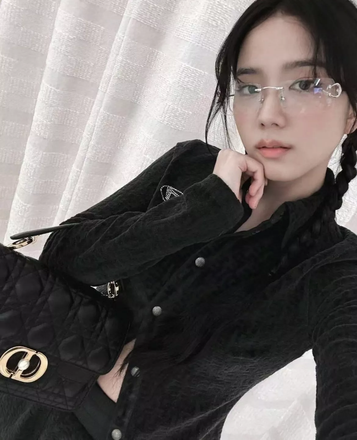 까르띠에 무테 금속 광학 렉탱글 프레임 상세 이미지 46