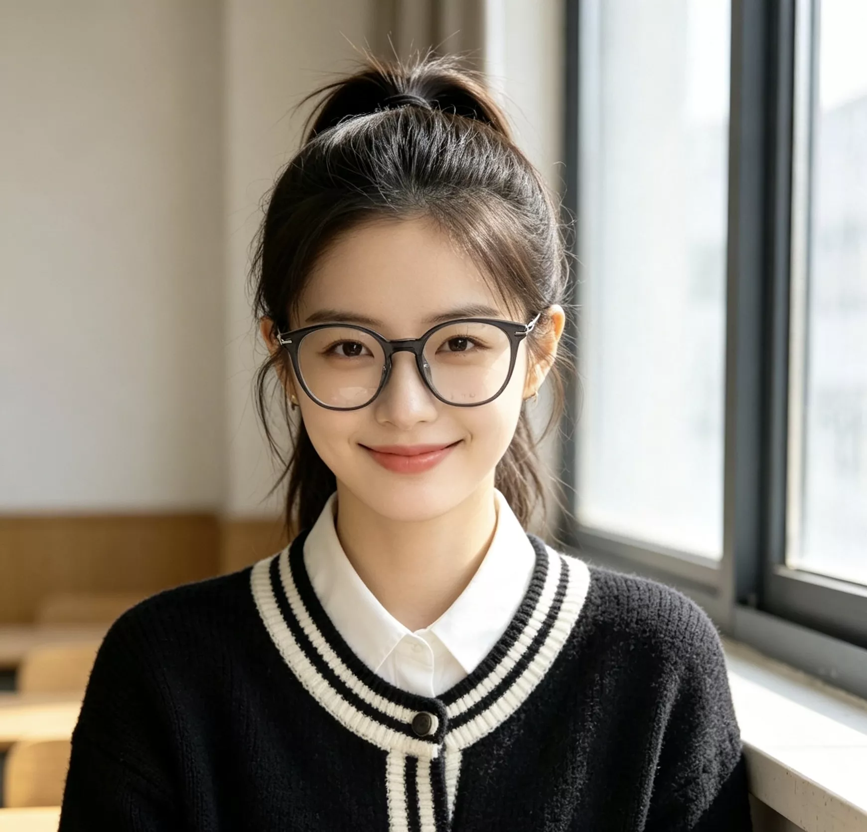 디올 원형 콤비 라운드 프레임 상세 이미지 49