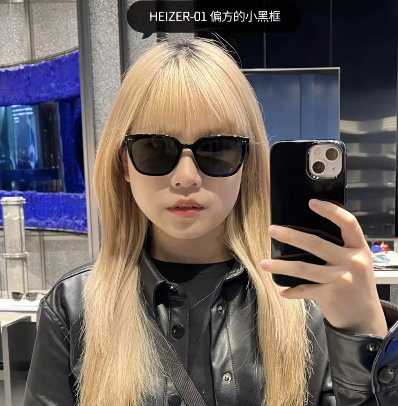 젠틀몬스터 나일론 렌즈 보드 선글라스 스퀘어 프레임 상세 이미지 22