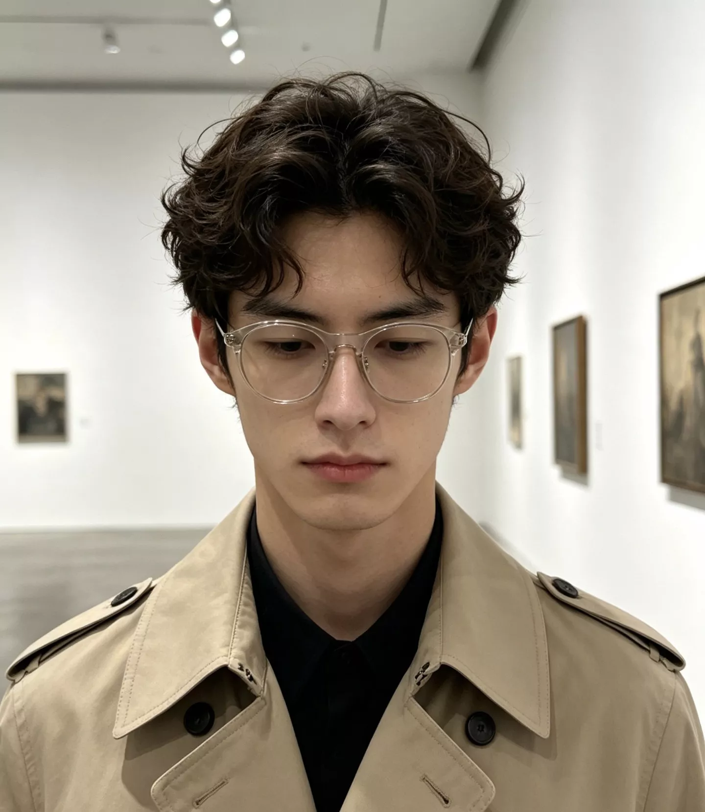 버버리 체크 템플 아세테이트 보스턴 프레임 상세 이미지 37
