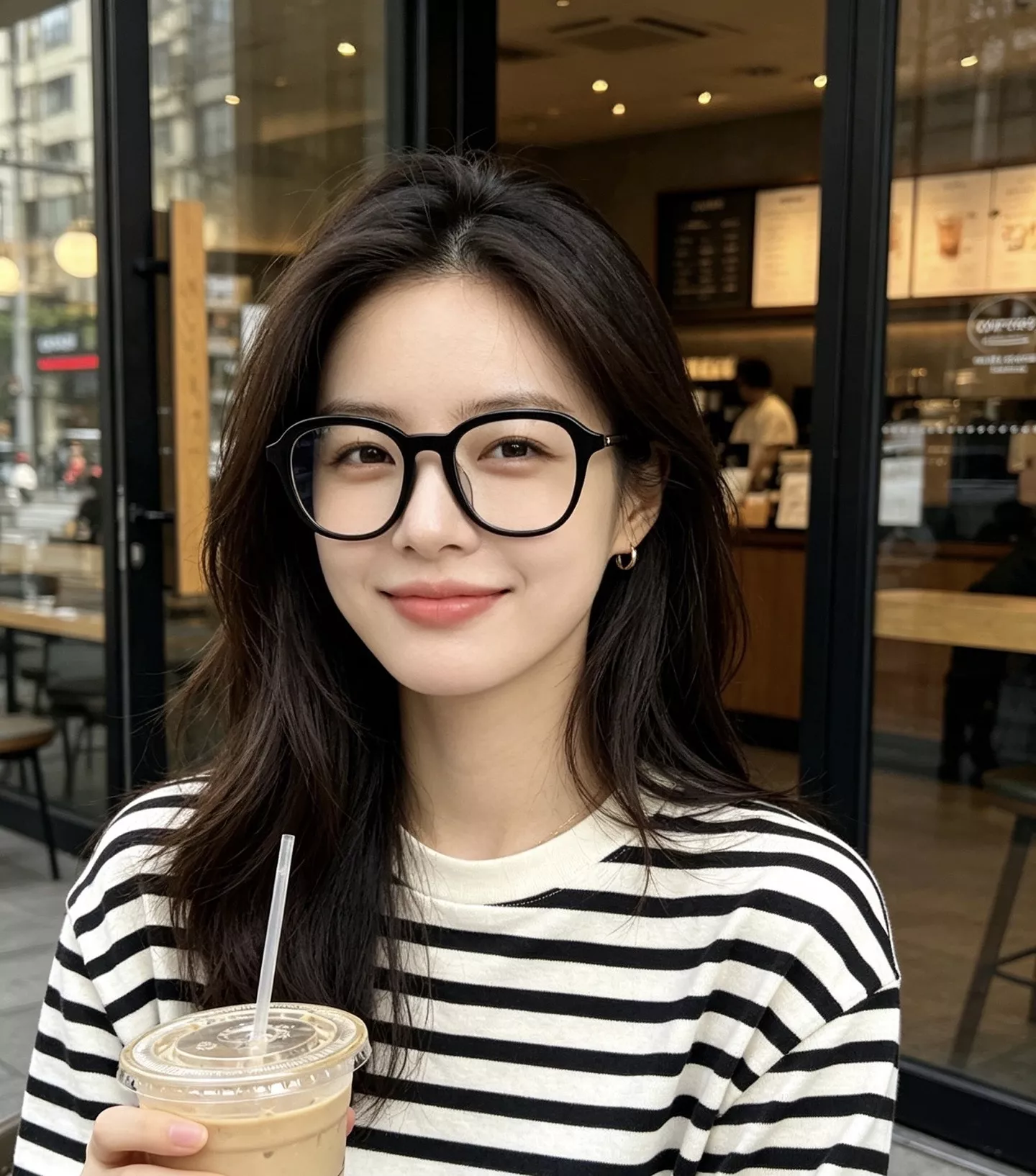 버버리 체크 템플 아세테이트 보스턴 프레임 상세 이미지 38