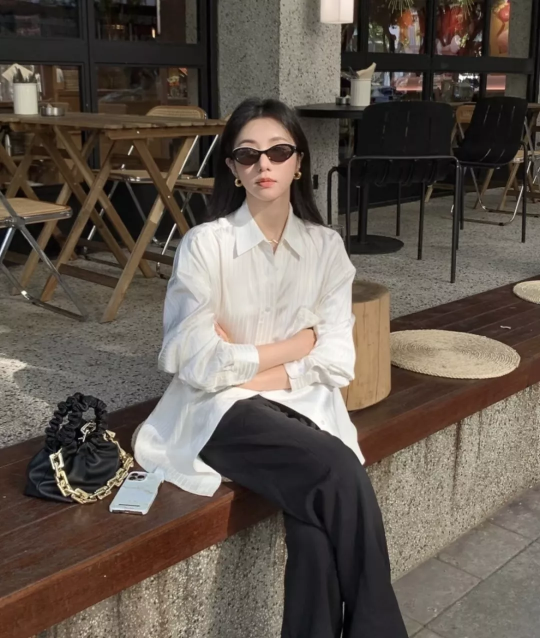 샤넬 아세테이트 오벌 캣아이 캣아이 프레임 상세 이미지 60