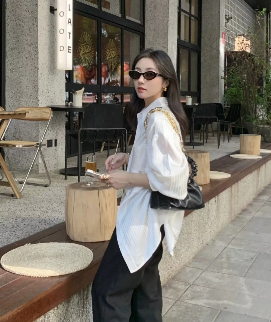 샤넬 아세테이트 오벌 캣아이 캣아이 프레임 상세 이미지 63