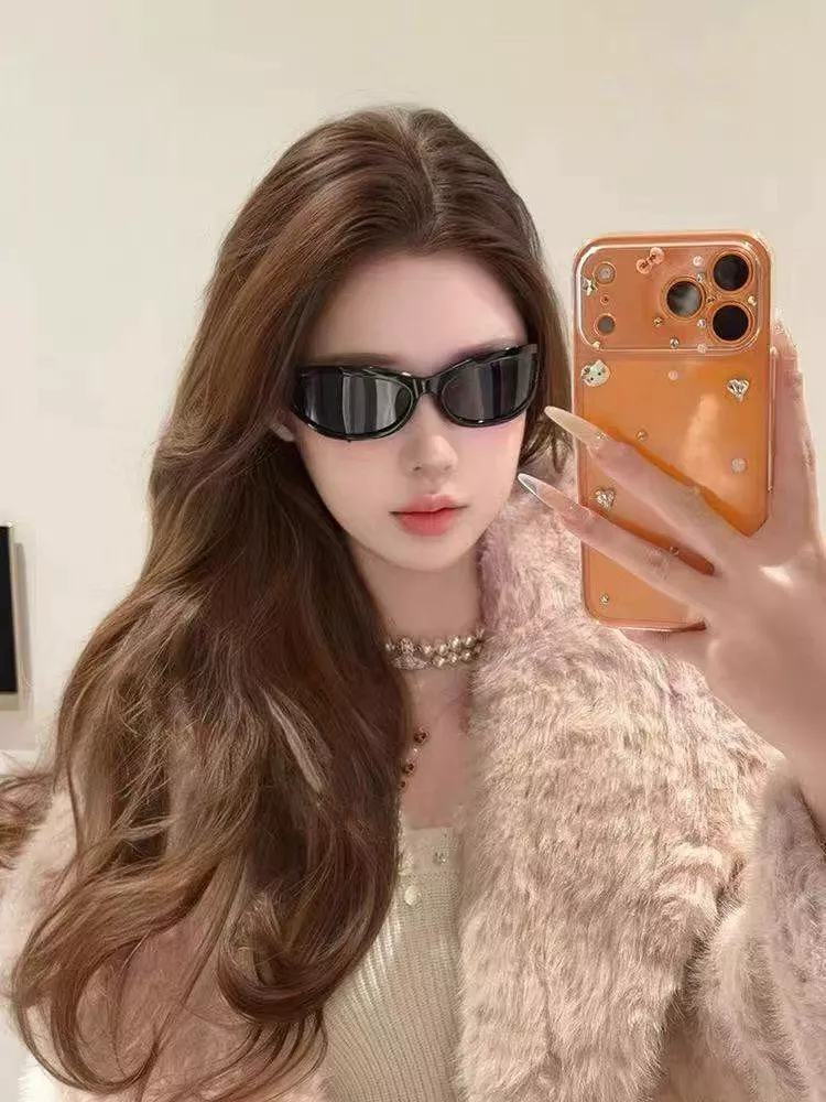샤넬 블랙 나일론 캣아이 프레임 상세 이미지 18