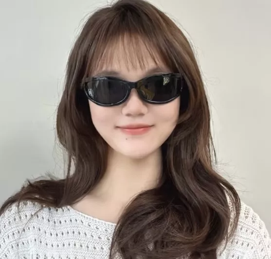 샤넬 블랙 나일론 캣아이 프레임 상세 이미지 29