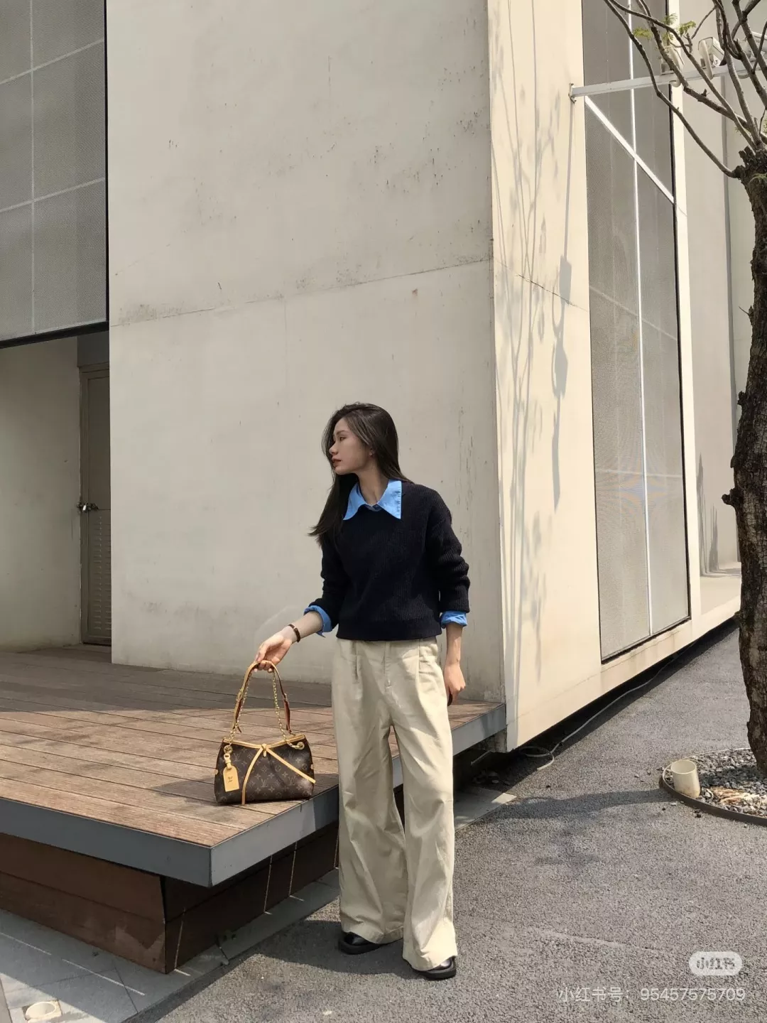루이비통 리본 장식 모노그램 토트백 상세 이미지 11