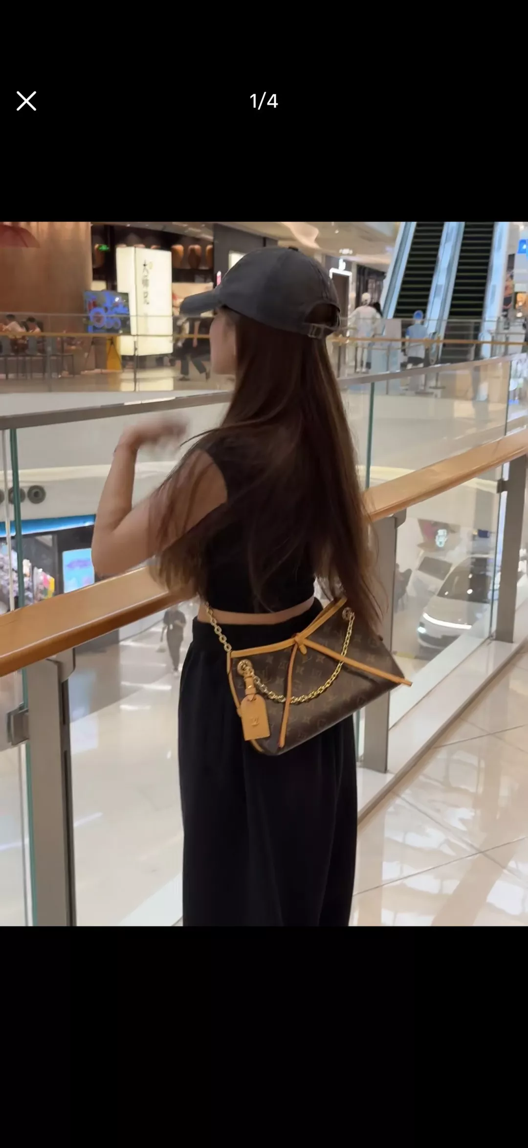 루이비통 리본 장식 모노그램 토트백 상세 이미지 18