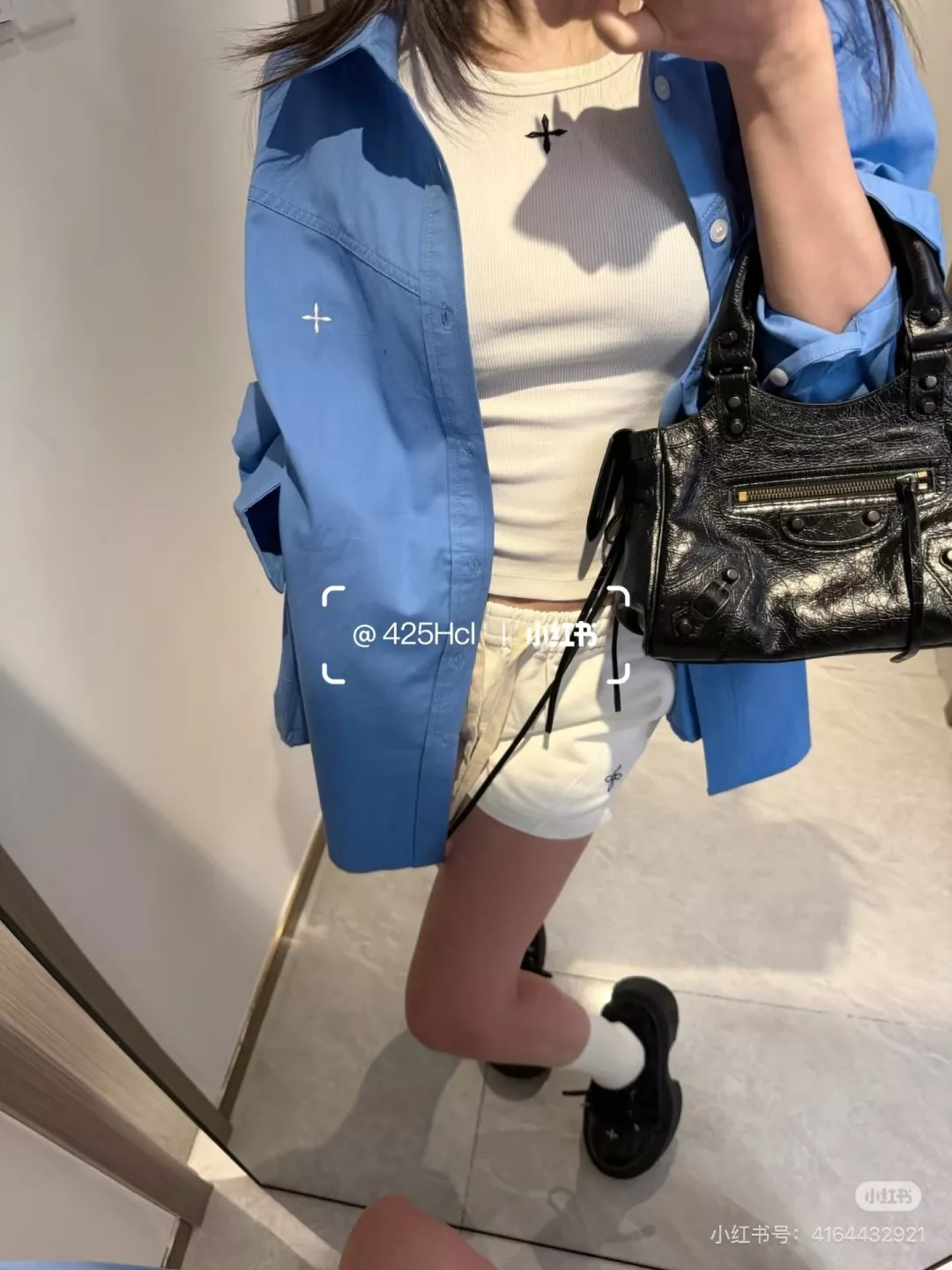 발렌시아가 빅 실루엣 모터 디테일 토트백 상세 이미지 26